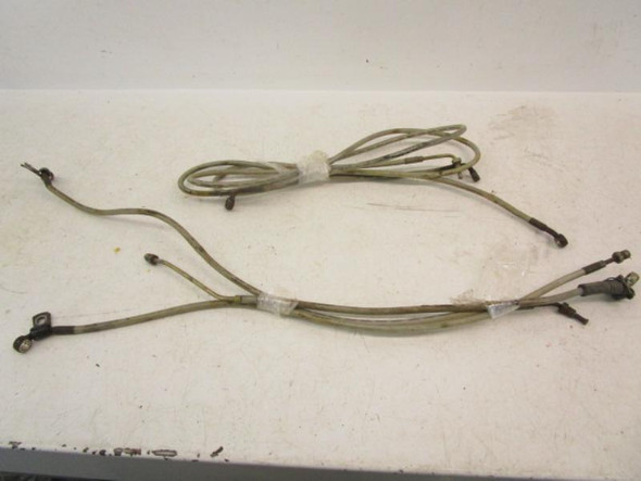 11 Polaris Sportsman 500 HO Carb Front Rear Brake Lines Hoses 1911671 2011-2012