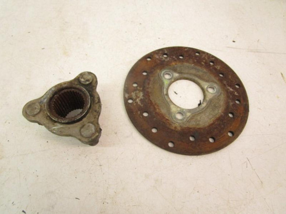03 Polaris Trail Blazer 400 Rear Brake Rotor Hub 1520259 1998-2004