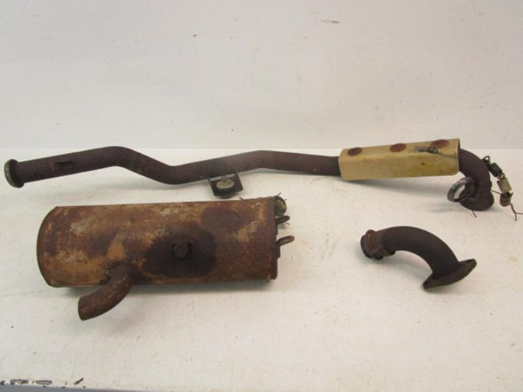 11 Polaris Sportsman 500 HO Carb Exhaust Muffler Head Pipe 1261042-489 2008-2013