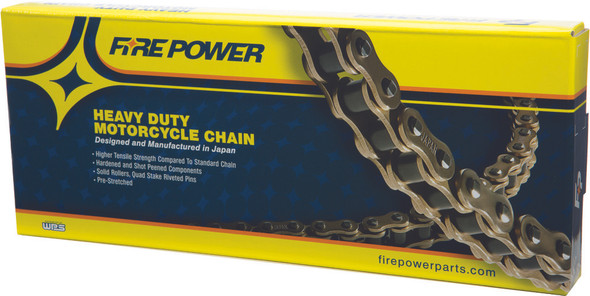 428x134 Heavy Duty 428 Chain Non O-Ring for Suzuki 73-77 RV90 TC TS 100