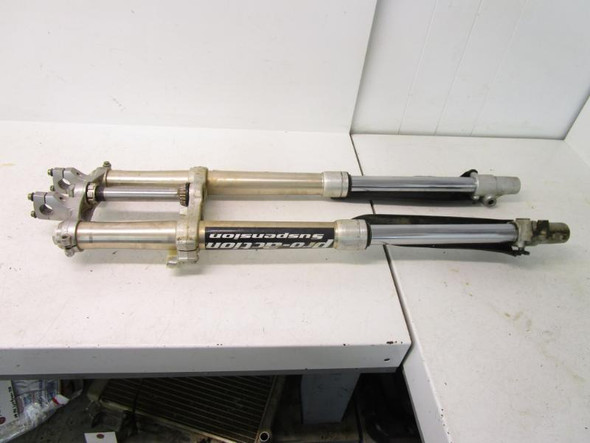 05 Kawasaki KX 85 Front Forks Left Right 44075-1130-JS 2003-2005