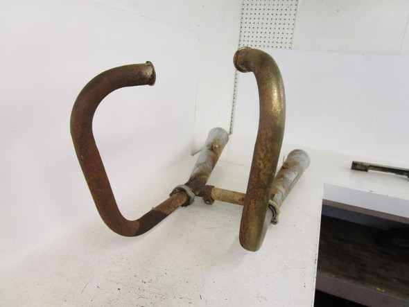 81 Kawasaki KZ 440 A2 Exhaust Muffler Head Pipe 18001-1204 1981