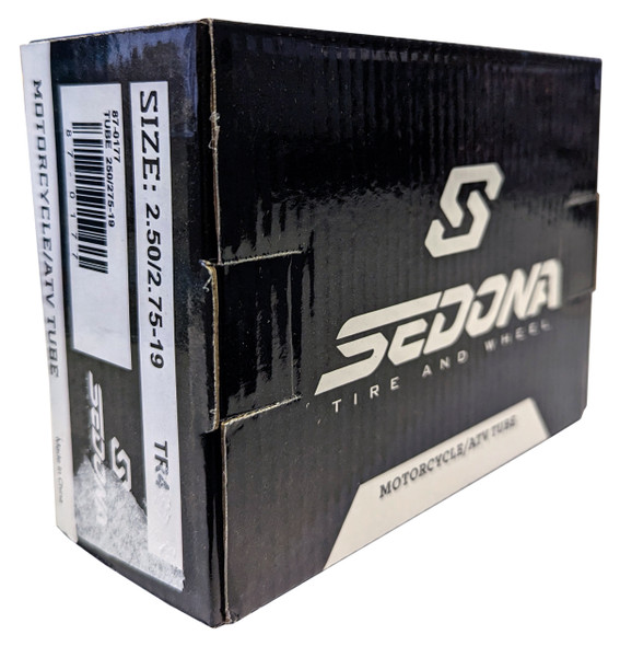 Sedona ATV Motorcycle Tire Tube 2.50/2.75-19 TR-4 Valve Stem 19" Tire