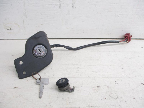 09 Kawasaki EN 500 Vulcan Ignition Switch and Side Cover Lock 27005-1204 1996-2009