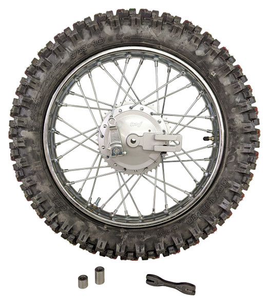 fits Honda CRF100 XR100 16" Rear Rim Wheel Brakes Sprocket Oversize Spokes Tire