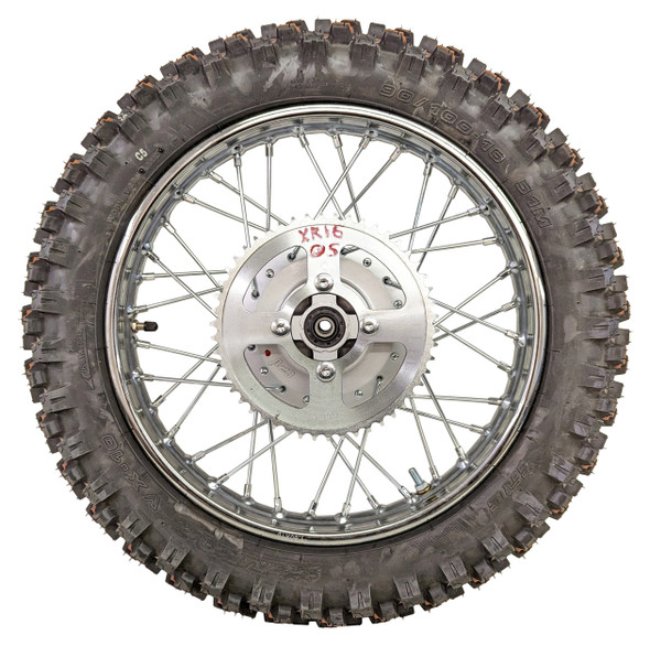 fits Honda CRF100 XR100 16" Rear Rim Wheel Brakes Sprocket Oversize Spokes Tire
