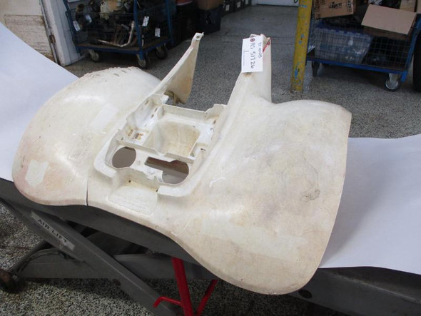 87 Honda TRX 125 Fourtrax OEM Rear Fender Plastics 80100-HC3-000ZA 1987