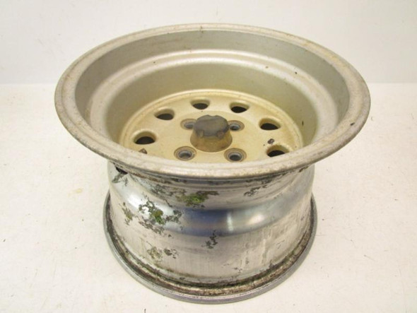 00 Suzuki LTA 500F QuadMaster Rear Wheel Rim #2 12x8 65310-09F11-12Z 1998-2002