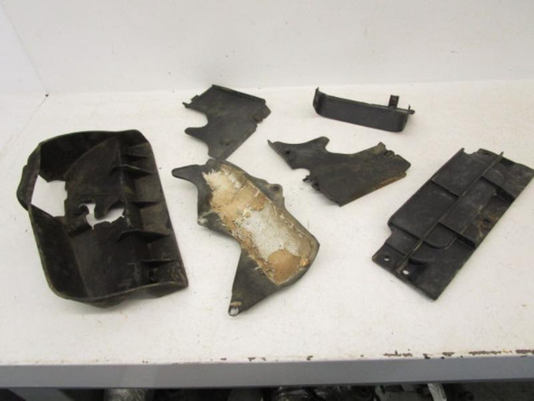 00 Suzuki LTA 500F QuadMaster Misc Engine Frame Covers 11399-09F50 2000