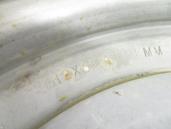 08 Honda TRX 420 FM Rancher Front Wheel Rim 12x6" 44650-HP5-600 2007-2008