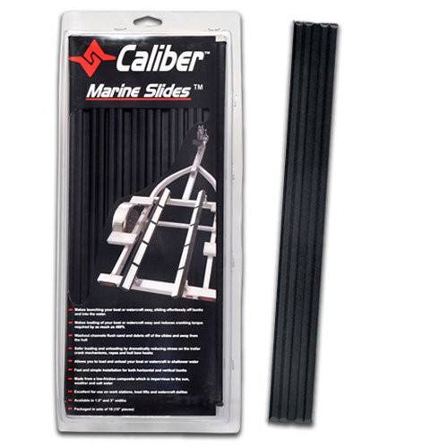 Caliber 10pk Black 1.5in x 15in Marine Trailer Bunk Slides 23030