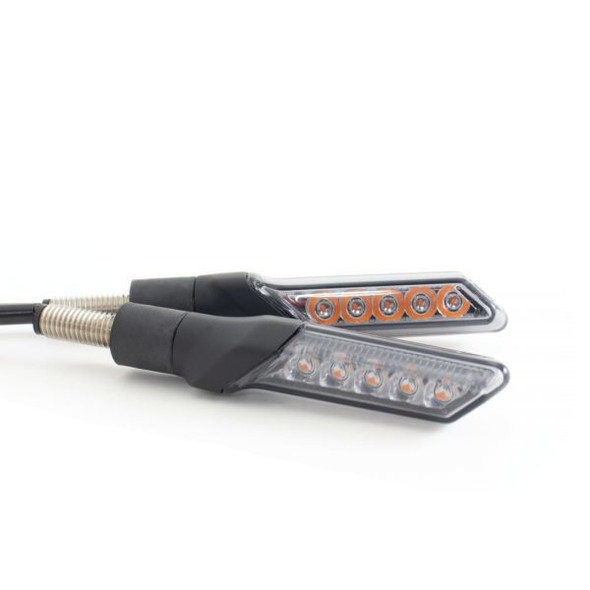 Koso GW-02 LED Turn Signals Smoke HE044000