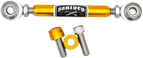 Gold Shorty Shift Linkage for Mid-Controls Santoro Fabworx SF30033