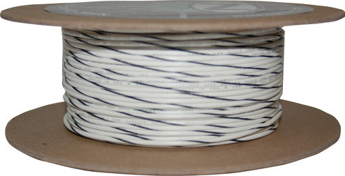 White Black Stripe 100ft 18 gauge 18ga Primary Wire Namz NWR-90-100
