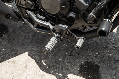 Slash Cut Pegs Footpegs Black Burly Brand B13-1204B