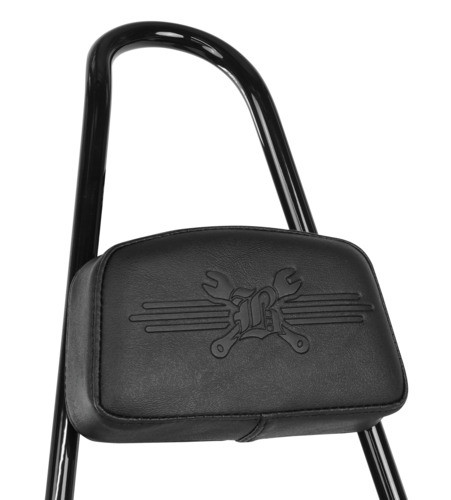 20" Tall Sissy Bar with Pad Black Burly Brand B13-1506B