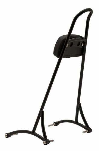20" Tall Sissy Bar with Pad Black Burly Brand B13-1501B