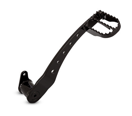 MX Style Brake Pedal Lever Black Burly Brand B13-1103B