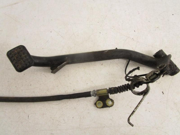 01 Suzuki LT80 Quad Sport Rear Brake Pedal and Cable 43110-40B00 1987-2006