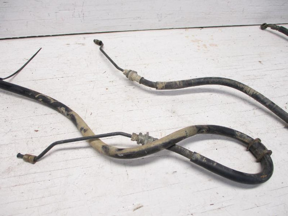 05 Kawasaki Mule 3010 KAF 620 J1 Trans4x4 Front Brake Line Hose Hoses 2005