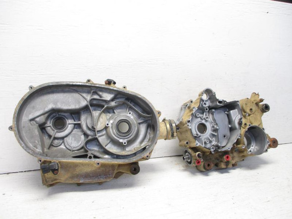 03 Kawasaki Prairie KVF 360 4x4 Cases Left Right Crankcase 14001-1291 2003-2004
