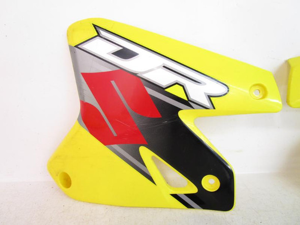 00-01 Suzuki DRZ DR Z 400 Left Right Radiator Shrouds 17761-29F00-30H 2000-2001