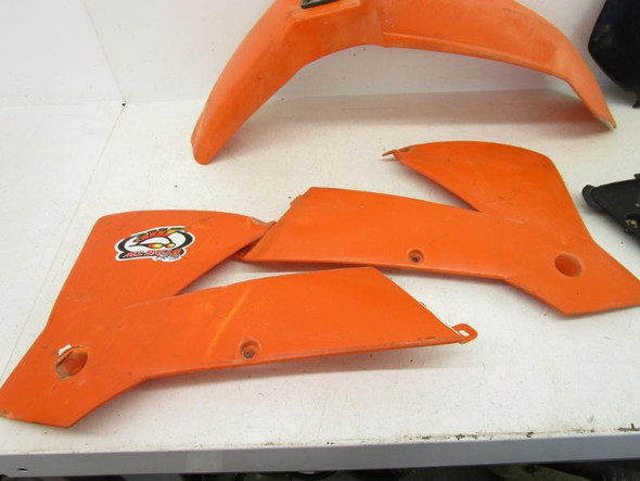 02 KTM 520SX 520 SX Fender Plastics Body Set 5030801010004 2002