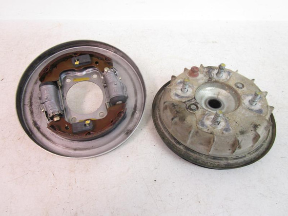 02 Honda TRX 450 FM Foreman Front Right Brake Panel Drum 45700-HN5-670 2002-2004