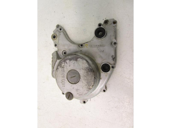 87 Honda TRX 250X Fourtrax Stator Side Cover *CRACKED* 11341-HC0-000 1987-1992