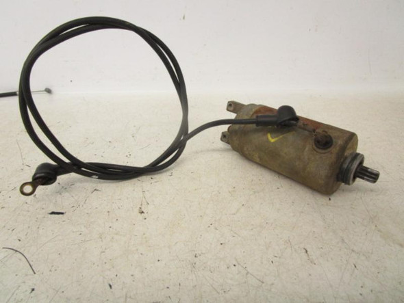 2009 Yamaha YFM 125 Grizzly Starter Motor and Cable 3FA-81800-01-00 1989-2013