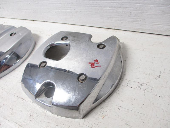 07 Kawasaki Vulcan VN 900 Custom Chrome Valve Cover Trim 2007