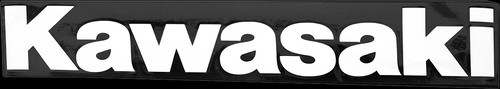Factory Effex 12in Kawasaki Sticker White 09-94110