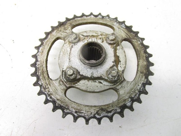 86 Suzuki LT 50 Quad Runner Rear Sprocket Hub Flange 64611-04600 1984-1987