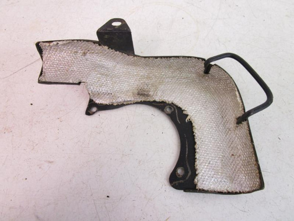 86 Suzuki LT 50 Quad Runner Exhaust Pipe Heat Shield 14186-04601 1984-1987