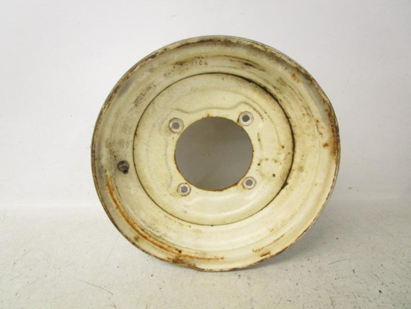 1993 Kawasaki KLF400 Bayou 400 4X4 OEM White Front Rim 11X6.5in 1989-1994