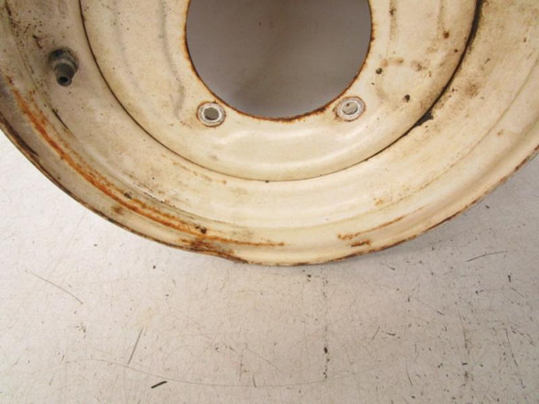 1993 Kawasaki KLF400 Bayou 400 4X4 OEM White Front Rim 11X6.5in 1989-1994