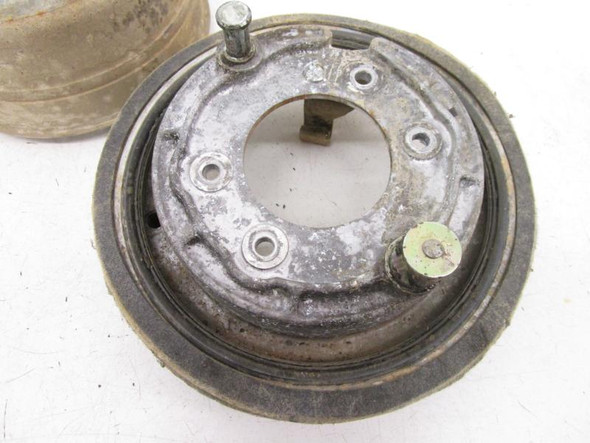 00 Suzuki LTF 250 2x4 Quad Runner Rear Brake Panel 64210-19B02 1987-2002