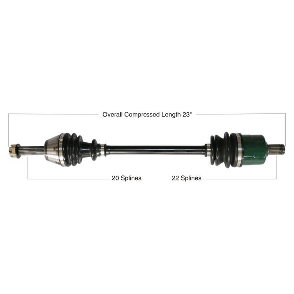 Tytaneum Front Left Right CV Axle 813-0157
