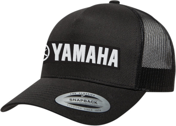 FX Yamaha Core Snapback Mesh Curved-Bill Hat Black 25-86202