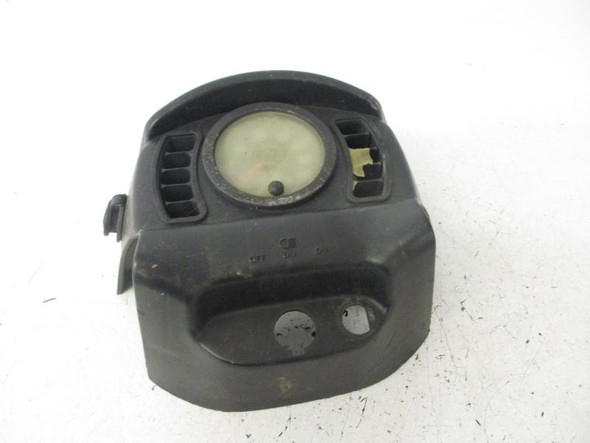 01 Bombardier Traxter 500 Semi Auto Green 7428 Autoshift Speedometer Pod *Bad*