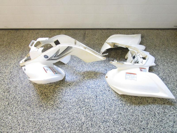 06 Yamaha YFM 700 Raptor Front Rear Fenders White 1S3-W2151-11-00 2006-2012