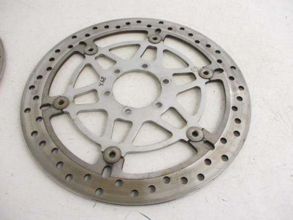06 Ducati Multistrada 620 Red Front Brake Rotor Left Right 2006