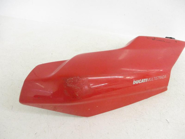 06 Ducati Multistrada 620 Red Left Tail Fairing Plastic Cover 2006