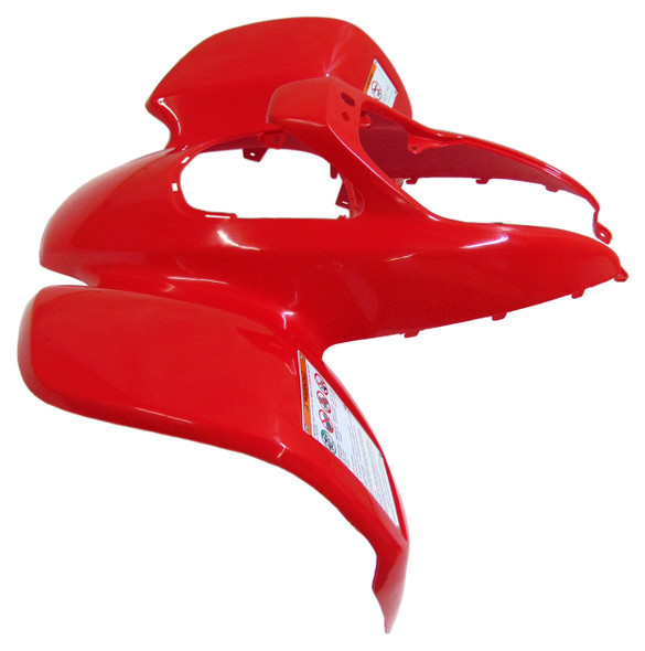 Red OEM Front Plastic Fender Fenders Honda 1999-04 Sportrax 400 TRX 400 EX