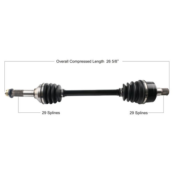 Tytaneum Rear Left Right CV Axle KAW-7018