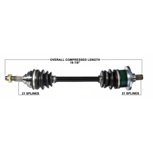 Tytaneum Front Left Right CV Axle 813-0001
