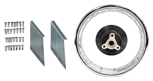 Suzuki All Year JR 50 JR50 OEM Rim Spoke Set Hub Front or Rear Wheel Assembly Kt