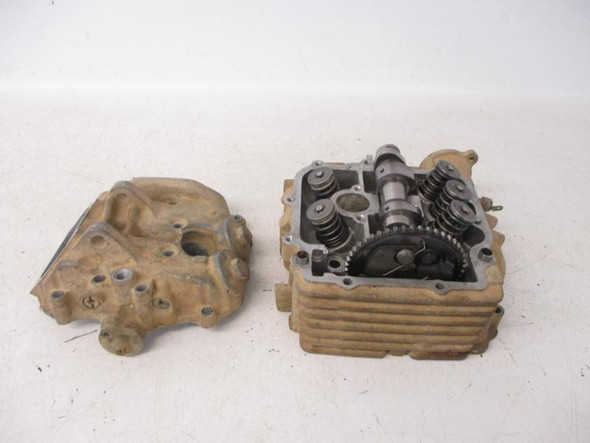02 Yamaha Grizzly 660 #2 Cylinder Head Cam Valve Cover Valves 2002-2008
