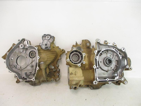 02 Yamaha Grizzly 660 #2 Left Right Case Cases Crankcase 99999-03456-0 2002-2003