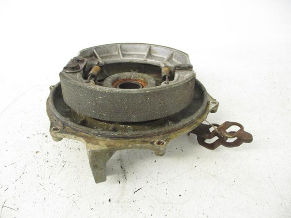 04 Honda TRX 500 FA Rubicon #3 Rear Brake Backing Plate Panel 2001-2014